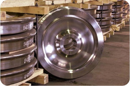 H-36 freight car wheel